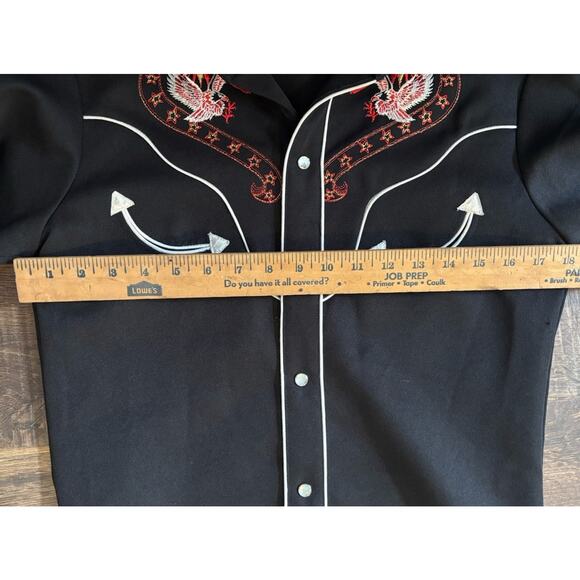 H Bar C Ranchwear Vintage Rockabilly Size 14.5 - Picture 7 of 10